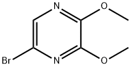 5-ブロモ-2,3-ジメトキシピラジン 化学構造式