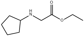 Glycine, N-cyclopentyl-, ethyl ester|