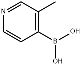 3-甲基吡啶-4-硼酸,894808-72-1,结构式