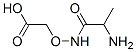 Acetic  acid,  [(2-aminopropionamido)oxy]-  (7CI) Structure