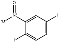 1,4-ジヨード-2-ニトロベンゼン 化学構造式