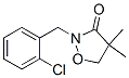 2-[(2-chlorophenyl)methyl]-4,4-dimethyl-isoxazolidin-3-one Struktur