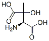 Aspartic  acid,  3-hydroxy-3-methyl- Struktur