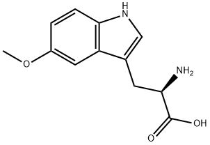 (R)-2-AMINO-3-(5-METHOXY-1H-INDOL-3-YL)-PROPIONIC ACID Structure