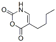 5-butyl-3H-1,3-oxazine-2,6-dione Struktur