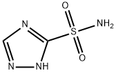 1H-1,2,4-トリアゾール-3-スルホンアミド 化学構造式