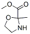 2-Oxazolidinecarboxylicacid,2-methyl-,methylester(7CI) Struktur