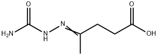 乙酰丙酸半卡巴腙, 89532-09-2, 结构式