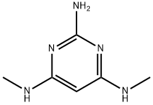 N4,N6-dimethyl-pyrimidine-2,4,6-triamine Structure