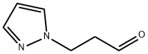 3-(1H-pyrazol-1-yl)propanal Struktur