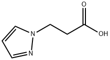 3-(1H-PYRAZOL-1-YL)PROPANOIC ACID Structure