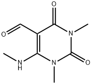 1,3-DiMethyl-6-MethylaMino-2,4-dioxo-1,2,3,4-tetrahydropyriMidine-5-carboxaldehyde, 96%|1,3-二甲基-6-甲基氨基-2,4-二羰基-1,2,3,4-四氢嘧啶-5-甲醛