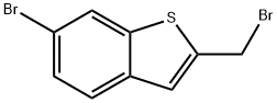 6-Bromo-2-(bromomethyl)benzo[b]thiophene Structure