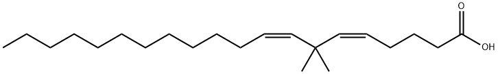 ジメチルエイコサジエン酸 化学構造式