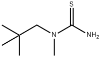 Thiourea,  N-(2,2-dimethylpropyl)-N-methyl- Struktur