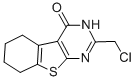 3-d)pyrimidin-4(1h)-one,5,6,7,8-tetrahydro-2-(chloromethyl)-(1)benzothieno( Structure