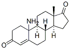 10-Amino-4-estrene-3,17-dione Structure