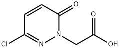 (3-氯-6-氧代哒嗪-1(6H)-基)乙酸 结构式