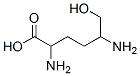 Hexanoic  acid,  2,5-diamino-6-hydroxy-  (7CI) 结构式