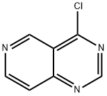 4-クロロピリド[4,3-D]ピリミジン 化学構造式