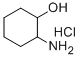 2-アミノシクロヘキサノール·塩酸塩 化学構造式