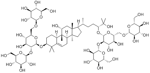 罗汉果甜苷VI,89590-98-7,结构式