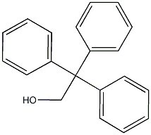 2,2,2-トリフェニルエチルアルコール 化学構造式