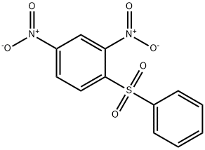 2,4-ジニトロフェニルフェニルスルホン 化学構造式