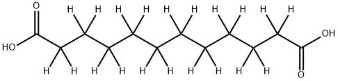 1,12-DODECANEDIOIC-D20 ACID Structure