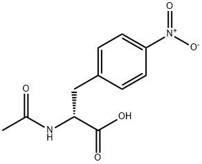 (R)-2-乙酰胺基-4-硝基苯丙氨酸,89615-73-6,结构式