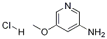 3-氨基-5-甲氧基吡啶盐酸盐, 896160-77-3, 结构式