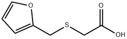 (furfurylthio)acetic acid Structure