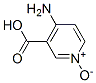3-Pyridinecarboxylic  acid,  4-amino-,  1-oxide Structure