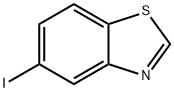 5-碘苯并噻唑 结构式
