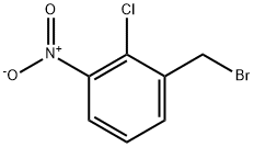 BENZENE, 1-(BROMOMETHYL)-2-CHLORO-3-NITRO- Struktur