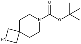 tert-Butyl 2,7-diazaspiro[3.5]nonane-7-carboxylate Structure