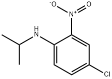 N1-异丙基-4-氯-2-硝基苯胺,89659-66-5,结构式