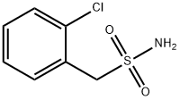 Benzenemethanesulfonamide, 2-chloro- 化学構造式