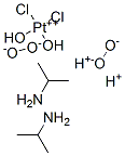 dichlorobis(isopropylamine) dihydroxyplatinum IV-hydrogen peroxide|