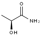 (S)-(-)-2-羟基丙酰胺 结构式
