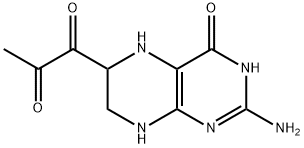 1-(2-amino-4-hydroxy-5,6,7,8-tetrahydropteridin-6-yl)propane-1,2-dione Structure