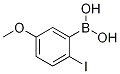(2-Iodo-5-methoxyphenyl)boronic acid Struktur