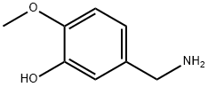 3-Hydroxy-4-methoxy benzylamine Struktur