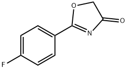 2-(4-氟苯基)-4(5H)-恶唑酮, 897027-68-8, 结构式
