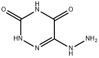 5-HYDRAZINO-6-AZAURACIL 结构式