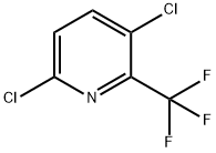3,6-Dichloro-2-(trifluoromethyl)pyridine Structure
