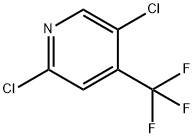 2,5-Dichloro-4-(trifluoromethyl)pyridine Struktur