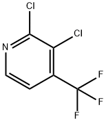 2,3-二氯-4-三氟甲基吡啶,89719-93-7,结构式