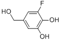 1,2-Benzenediol,  3-fluoro-5-(hydroxymethyl)- Struktur