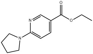 6-(1-吡咯烷基)烟酸乙酯,897399-74-5,结构式